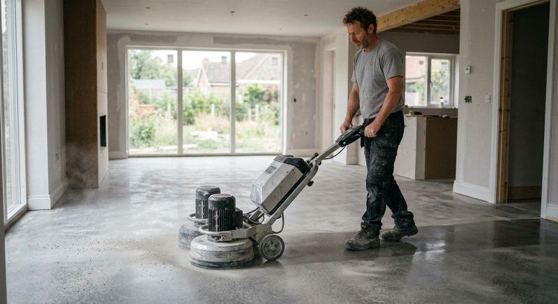 Basement Floor Polishing in Louisville, KY