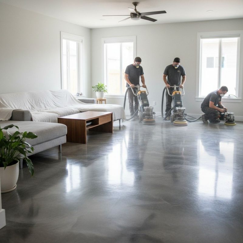 Patio Concrete Polishing in Louisville, KY