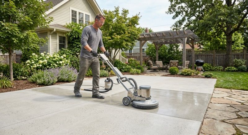 Patio Floor Polishing in Louisville, KY