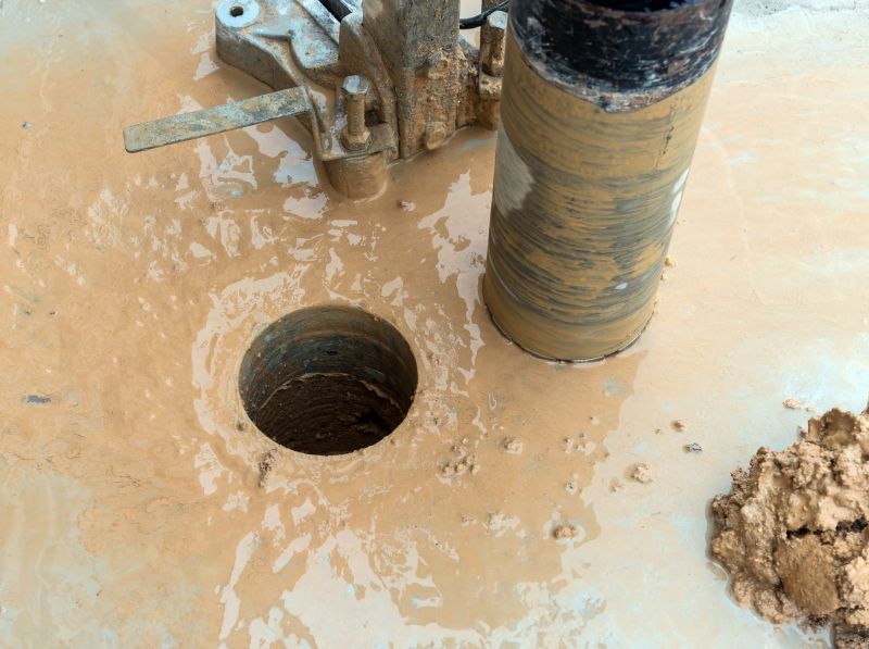 Products For Concrete Corings in use